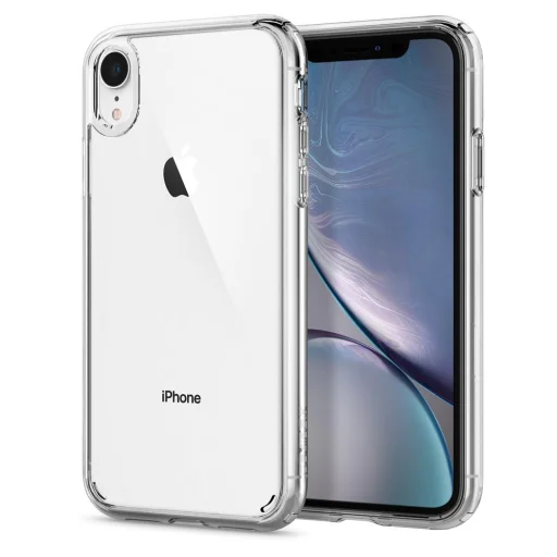Spigen Ultra Hybrid tok iPhone XR áttetsző - 1