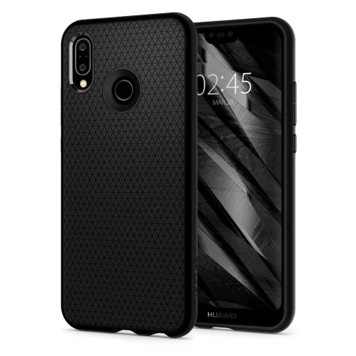 Huawei P20 Lite/Nova 3e Spigen Liquid Air tok fekete színben - 1