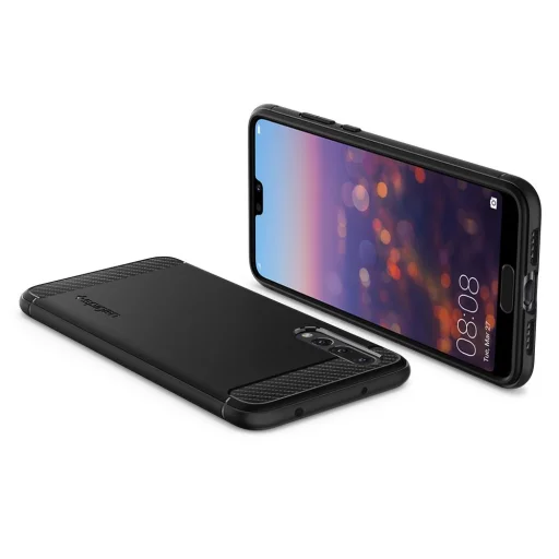 Spigen Rugged Armor tok Huawei P20 Pro fekete - 2
