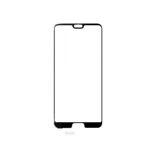 Huawei P20 Pro Spigen Glass.Tr kijelzővédő üvegfólia fekete kerettel - 1