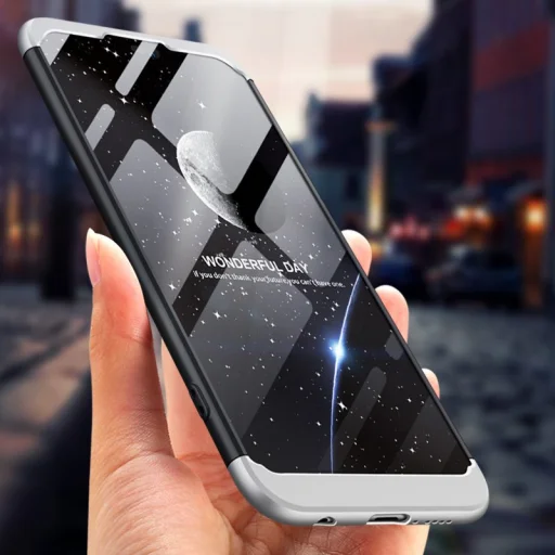 360 tok Huawei P20 Lite fekete/kék színben - 3