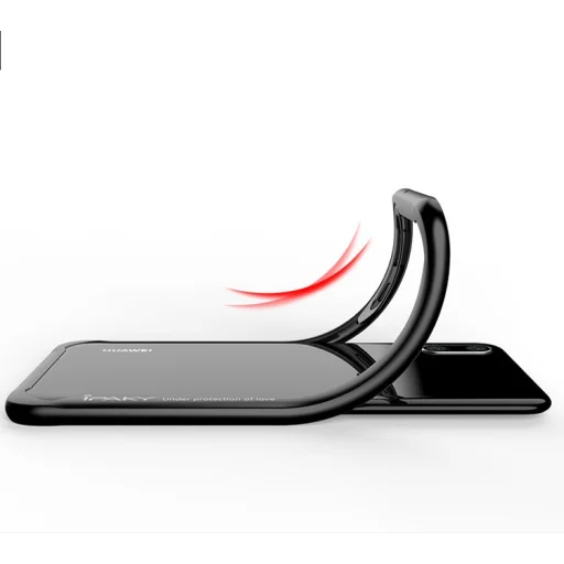 IPAKY Survival gél tok fokozott védelemmel Huawei P20 Lite fekete színben - 2