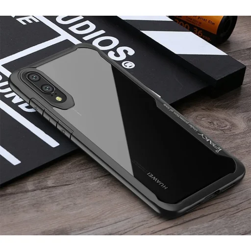 IPAKY Survival gél tok fokozott védelemmel Huawei P20 Lite fekete színben - 5