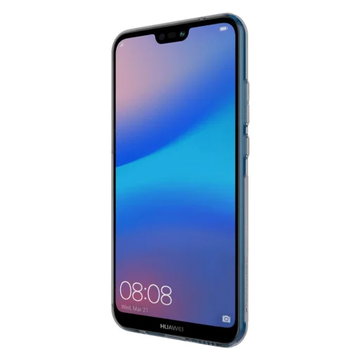 Nillkin Nature ultravékony áttetsző TPU tok Huawei P20 Lite szürke színben - 5