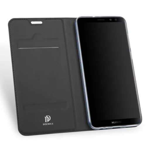 DUXDUCIS SKINPRO Huawei P20 Lite szürke flip tok - 3