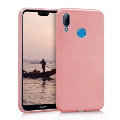 Soft szilikon tok Huawei P20 Lite pink - 1