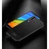iPaky Carbon Fiber flexibilis TPU tok Huawei P20 Lite fekete thumbnail
