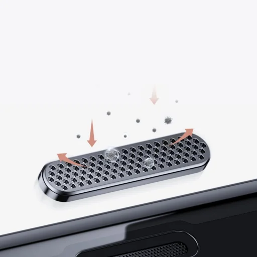Baseus 3D kijelzővédő 9H üvegfólia hangszóró védelemmel iPhone X/XS/11 Pro fekete - 11