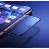 Baseus 3D kijelzővédő 9H Anti-Blue Light üvegfólia hangszóró védelemmel iPhone X/XS/11 Pro fekete thumbnail
