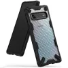 Ringke Fusion X PC tok TPU kerettel Samsung S10 Plus Hexagon mintával fekete színben thumbnail