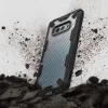 Ringke Fusion X PC tok TPU kerettel Samsung S10e Hexagon mintával fekete színben thumbnail