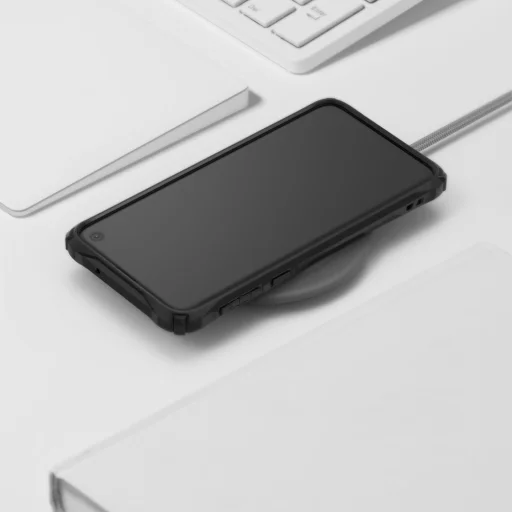 Ringke Fusion X PC tok TPU kerettel Samsung S10e Hexagon mintával fekete színben - 7