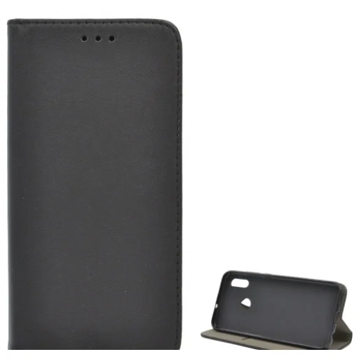 Bőr fliptok Huawei Honor 10 Lite fekete - 1