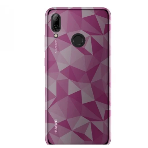 3D mintás szilikon tok Huawei Honor 10 Lite rózsaszín - 1