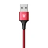 Baseus Rapid 2in1 micro USB/ Lightning kábel 1,2 m 3A piros - 2