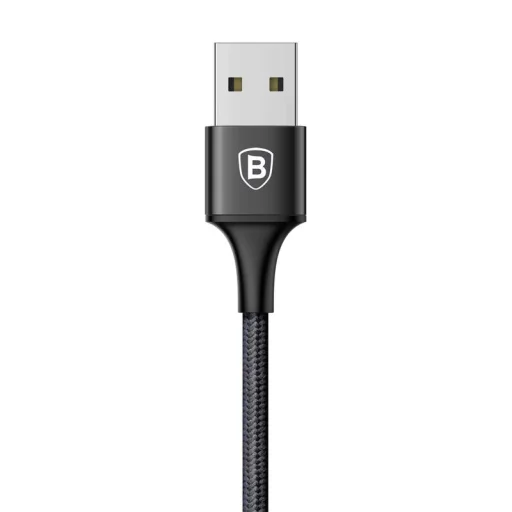 Baseus Rapid 2in1 USB Type-C/ Micro USB kábel 1,2 m 3A fekete (CAMT-ASU01) - 2