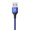 Baseus Rapid 3in1 Dual Lightning és micro USB 3A kábelszett sötétkék thumbnail