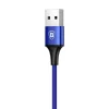 Baseus Rapid 3in1 Dual Lightning és micro USB 3A kábelszett sötétkék thumbnail