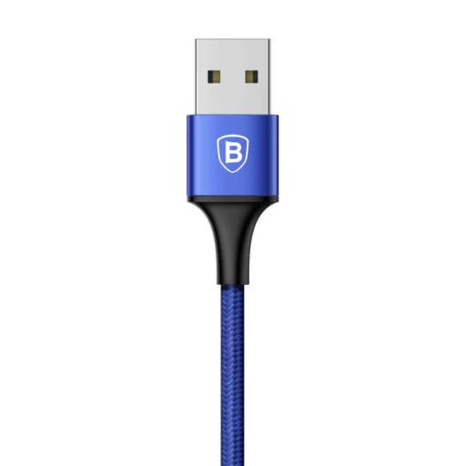 Baseus Rapid 3in1 Dual Lightning és micro USB 3A kábelszett sötétkék - 2
