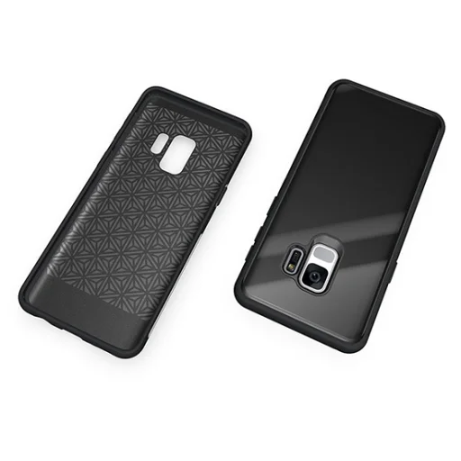 9H üveg hátlapú tok Huawei P30 fekete - 7