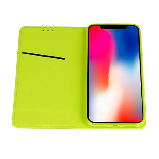 Mágneses fliptok Huawei P Smart 2019 lime - 2