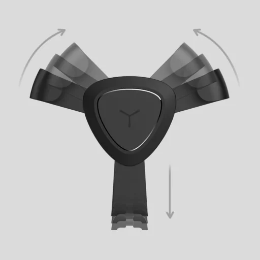 Iron Claw Garvity univerzális szellőzőre rögzíthető autós telefontartó arany színben - 2