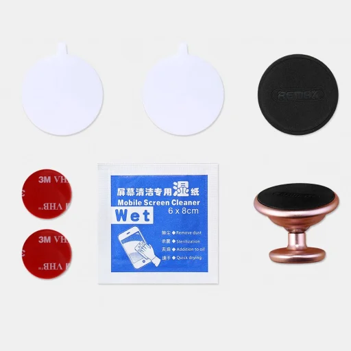 Remax Metal univerzális mágneses autós műszerfalra helyezhető telefontartó - 12