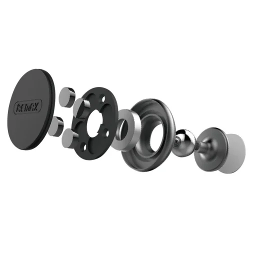 Remax Metal univerzális mágneses autós műszerfalra helyezhető telefontartó - 5