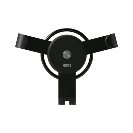 Remax Steering Wheel Gravity szellőzőre rögzíthető univerzális autós tartó fekete - 1