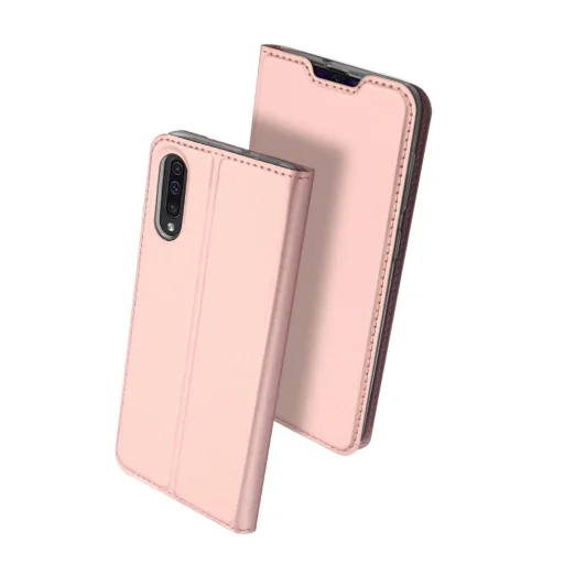 Dux Ducis Skin Pro fliptok Samsung A50 rózsa arany - 2