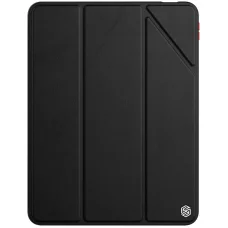 iPad Pro 11 2020/2021 Nillkin Bevel Környezetbarát Bőr Tok Fekete