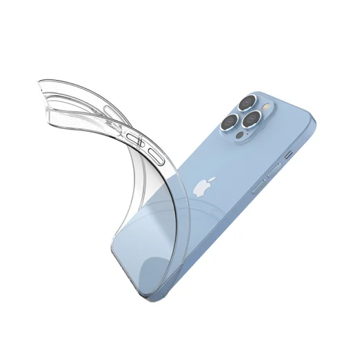 iPhone 14 Plus átlátszó TPU tok Alphajack - 2