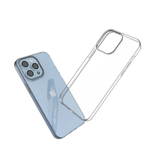 iPhone 14 Plus átlátszó TPU tok Alphajack - 5