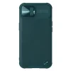 iPhone 13 Nillkin CamShield Leather tok zöld thumbnail