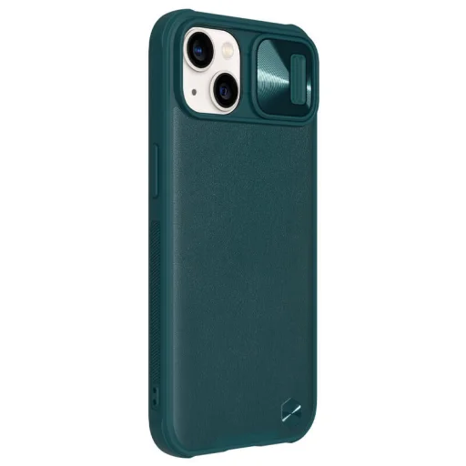 iPhone 13 Nillkin CamShield Leather tok zöld - 4