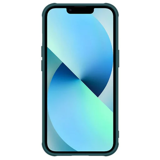 iPhone 13 Nillkin CamShield Leather tok zöld - 5