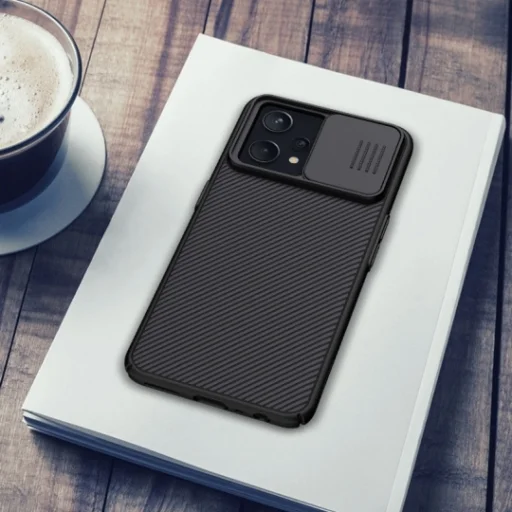 Realme 9 5G/9 Pro Nillkin CamShield tok fekete - 3