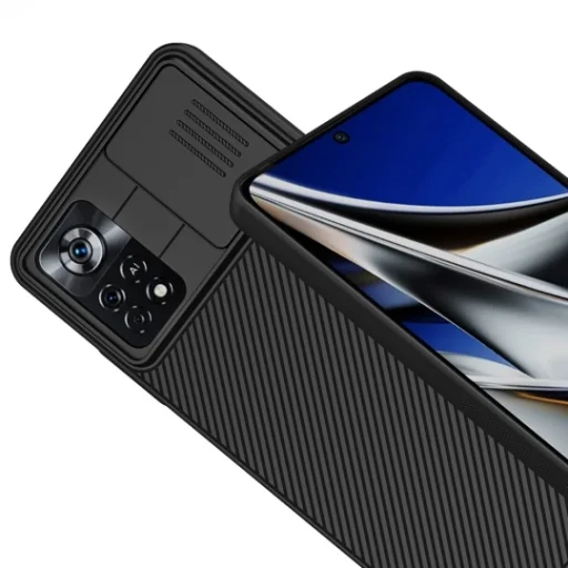Xiaomi Poco X4 Pro 5G Nillkin CamShield tok fekete - 8