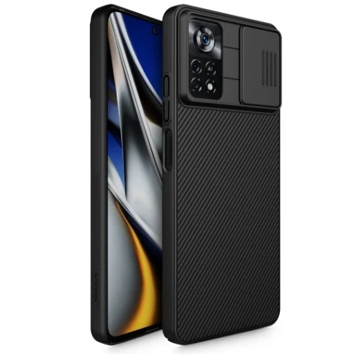 Xiaomi Poco X4 Pro 5G Nillkin CamShield tok fekete - 1