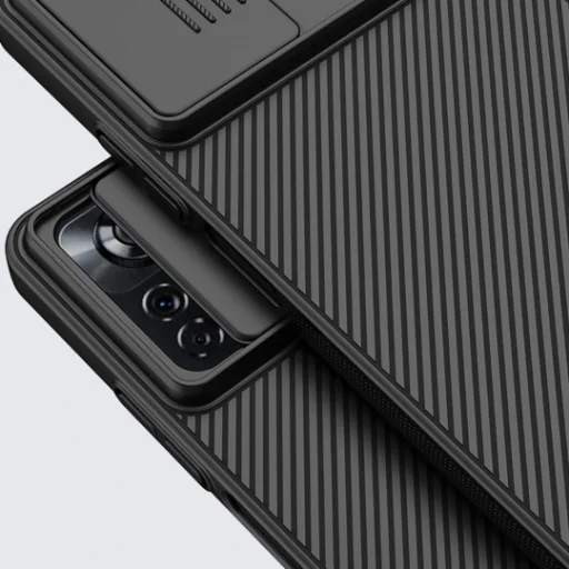 Xiaomi Poco X4 Pro 5G Nillkin CamShield tok fekete - 11