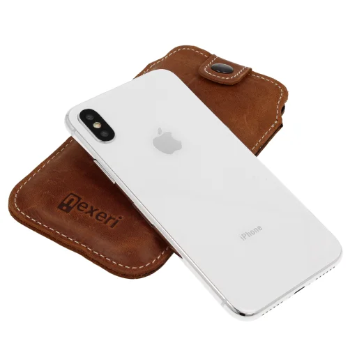 Nexeri belebújtatós telefontok iPhone 6/7/8/SE2020 barna - 8