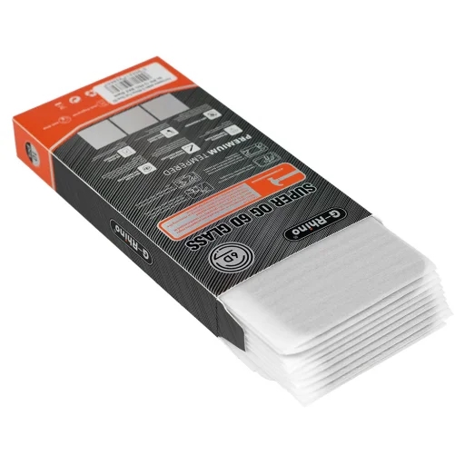 Samsung Galaxy A52/A52S G-Rhino 6D kijelzővédő üvegfólia fekete (10 db) - 1