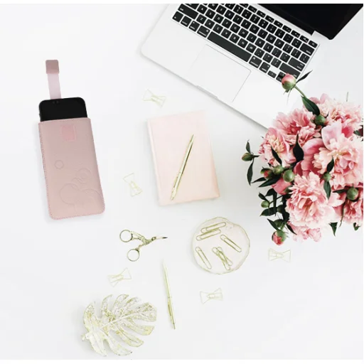 Nokia E52 Telone Deko tok rózsaszín Univerzális - 5