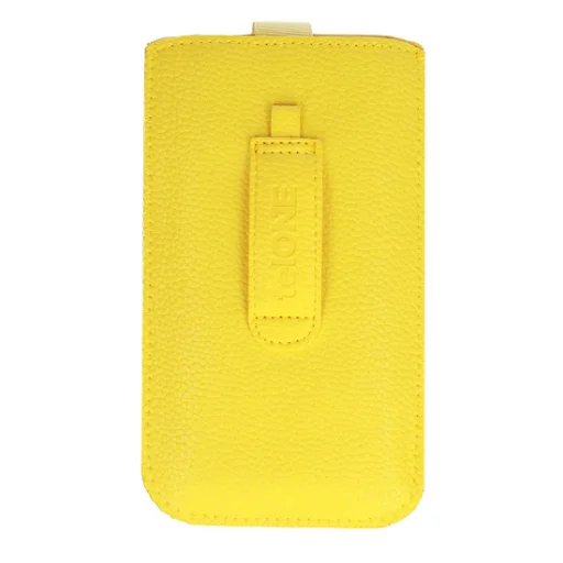 iPhone 13 Pro Max/12 Pro Max/ Samsung A12/A21S/A32 5G/S21 Plus/ Xiaomi Redmi Note 10 Plus Telone Deko tok sárga - 4