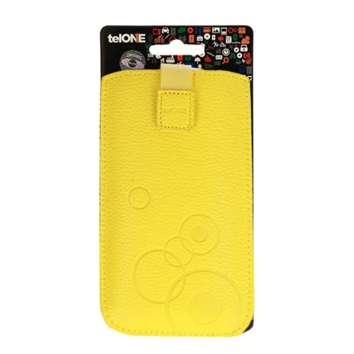 iPhone 13 Pro Max/12 Pro Max/ Samsung A12/A21S/A32 5G/S21 Plus/ Xiaomi Redmi Note 10 Plus Telone Deko tok sárga - 2