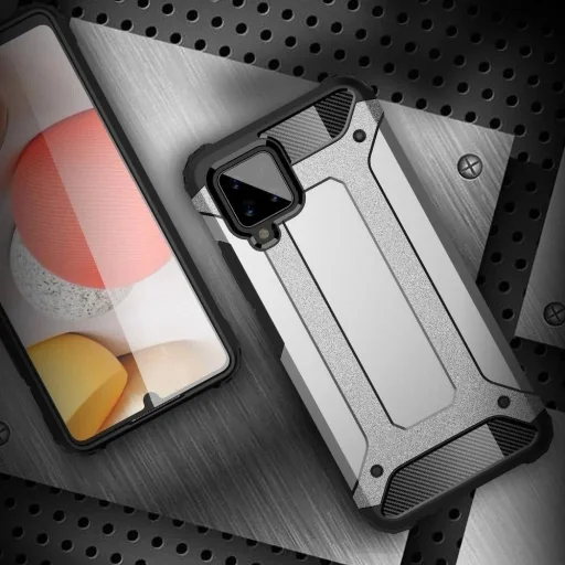 Samsun Galaxy A12 Forcell hybrid armor tok fekete - 5