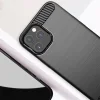 iPhone 11 Pro Forcell carbon mintás tok fekete (Apple logó kivágással) thumbnail