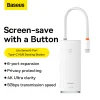 Baseus Adapter HUB - Type C - 2xUSB3.0 + Type C + HDMI 4K + SD + microSD (WKQX050002) fehér thumbnail