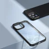 iPhone 13 Pro Baseus Crystal kemény tok TPU kerettel fekete (ARJT000101) thumbnail