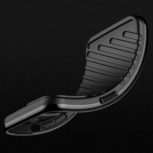 Samsung Galaxy A33 5G Thunder fokozott védelmet biztosító flexibilis TPU tok fekete - 5